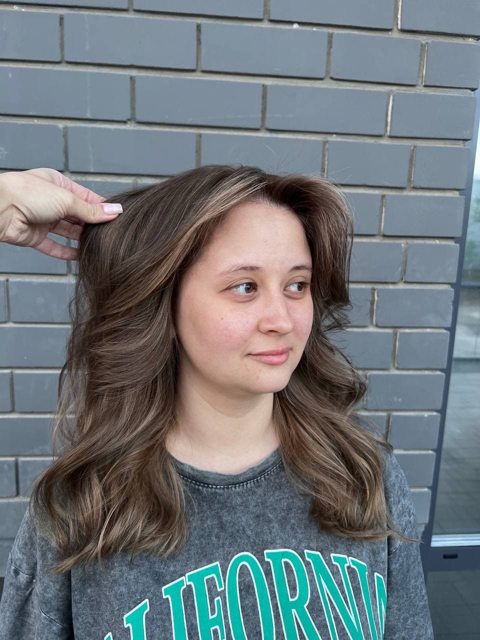 Результат после окрашивания