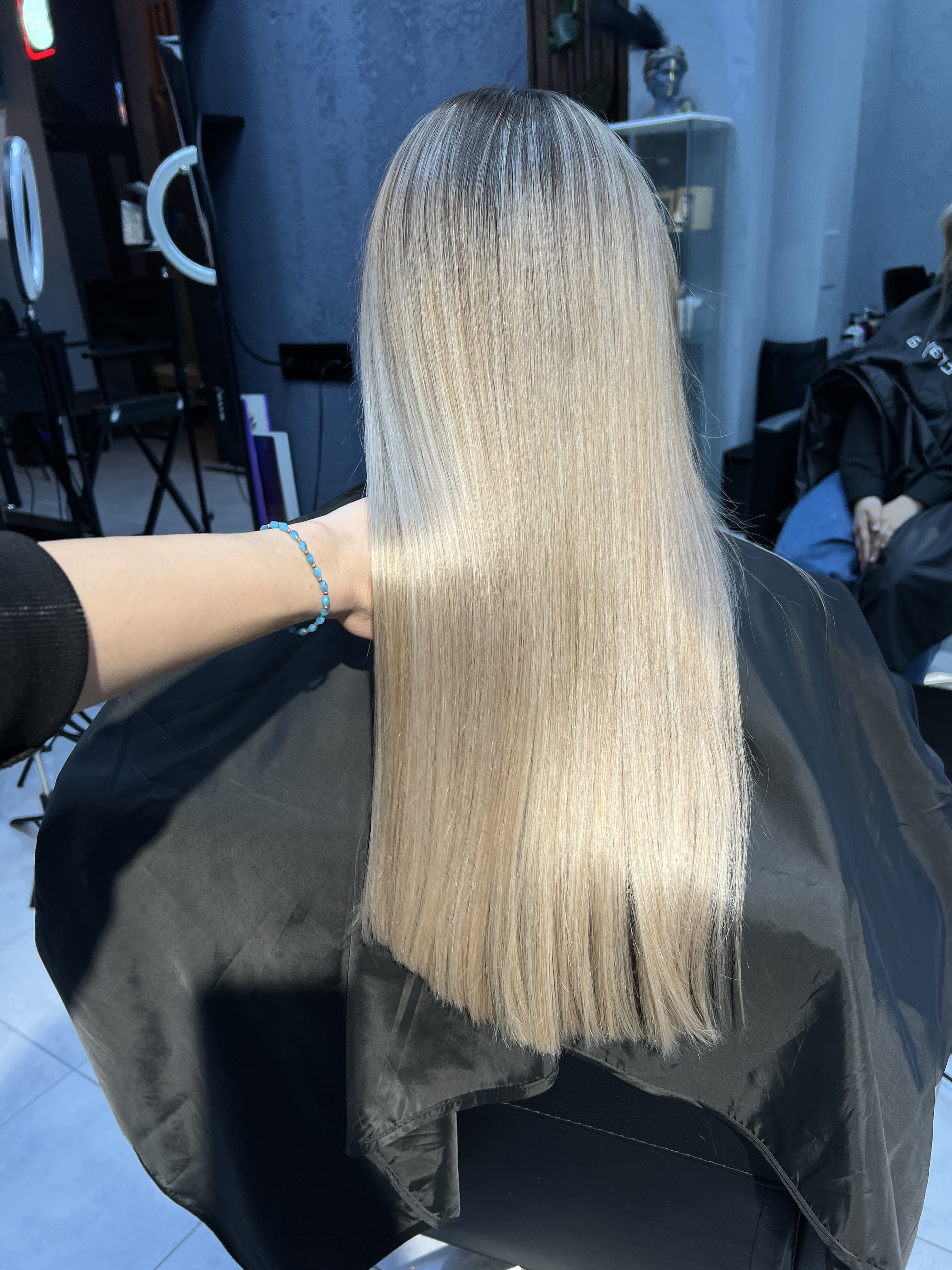 Техники окрашивания — работа 8