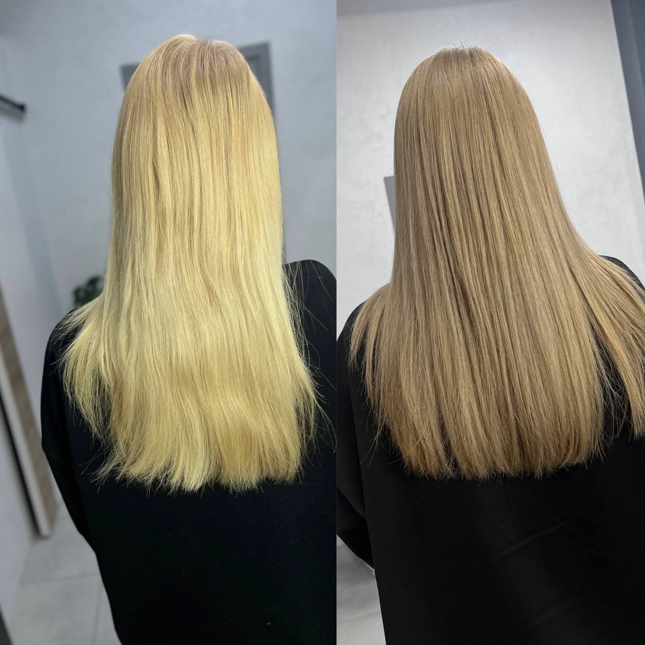 Матирование — до и после