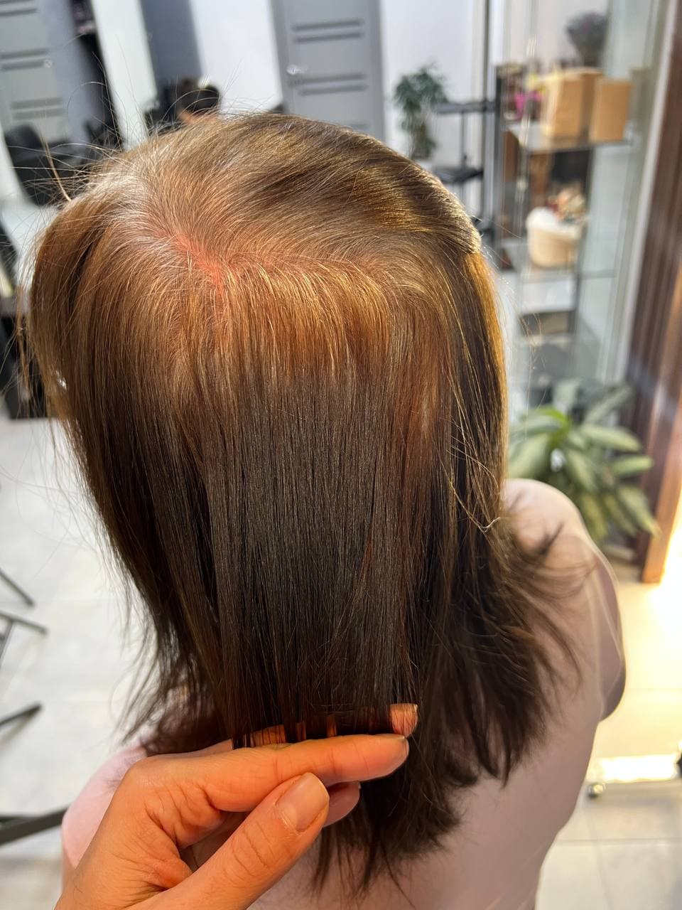 Выход из нежелательного пигмента — работа 4