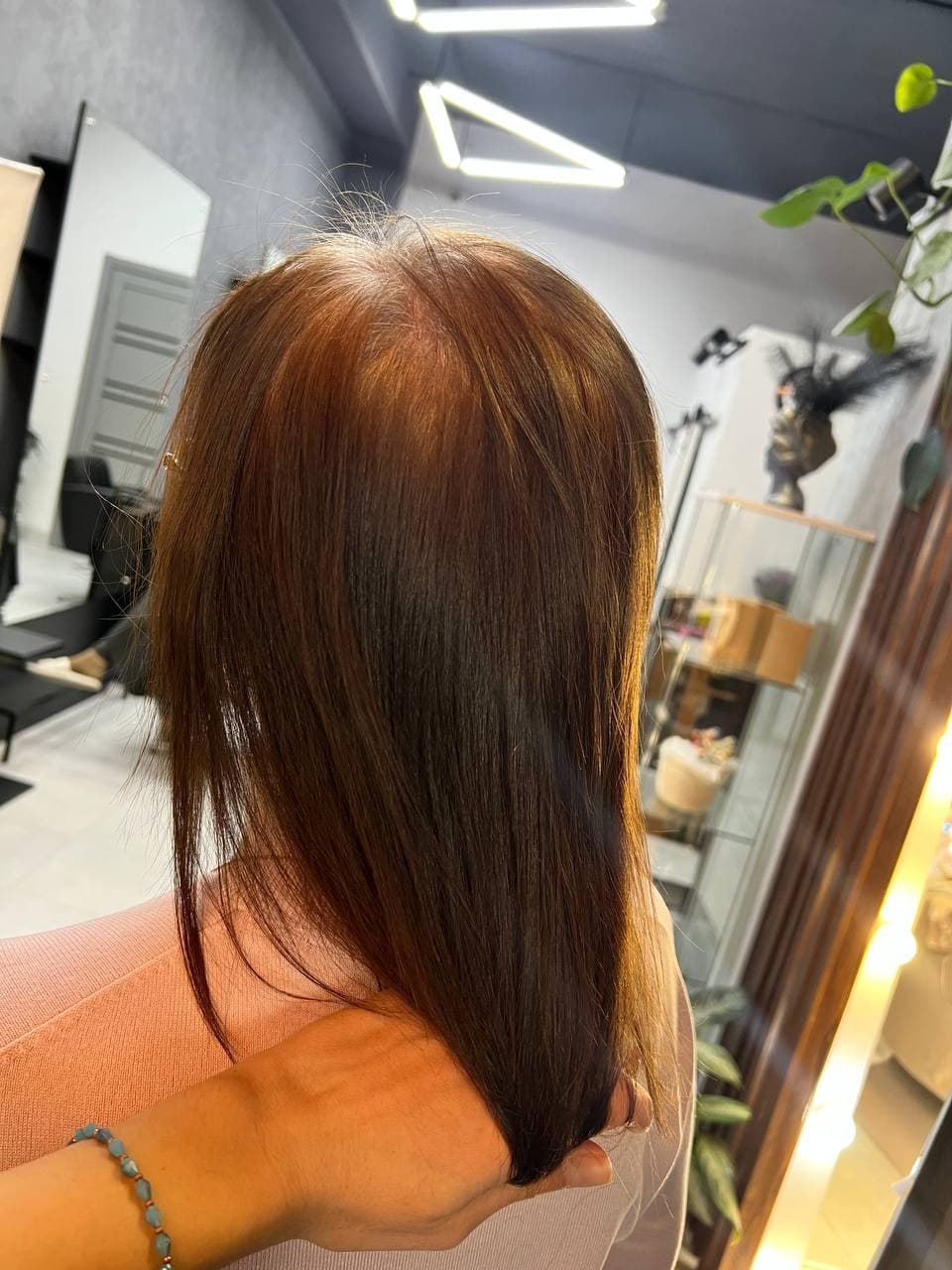 Выход из нежелательного пигмента — работа 5