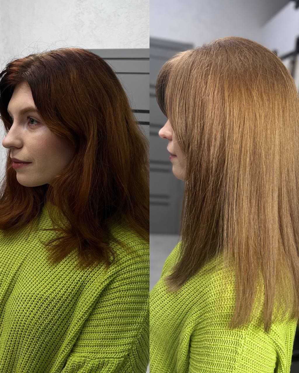 Выход из нежелательного пигмента — работа 2