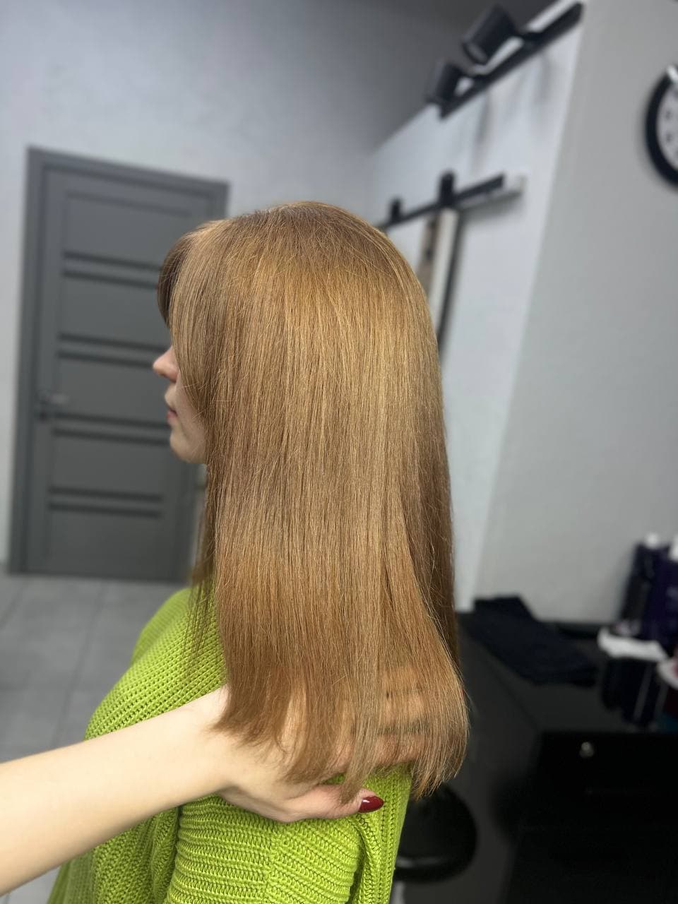 Результат после окрашивания